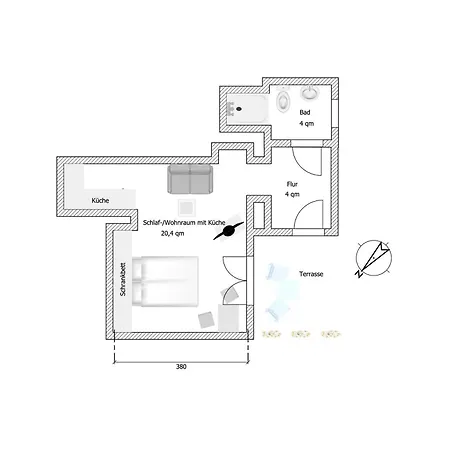 Haus Seepferdchen - Whg 2 Lejlighed *